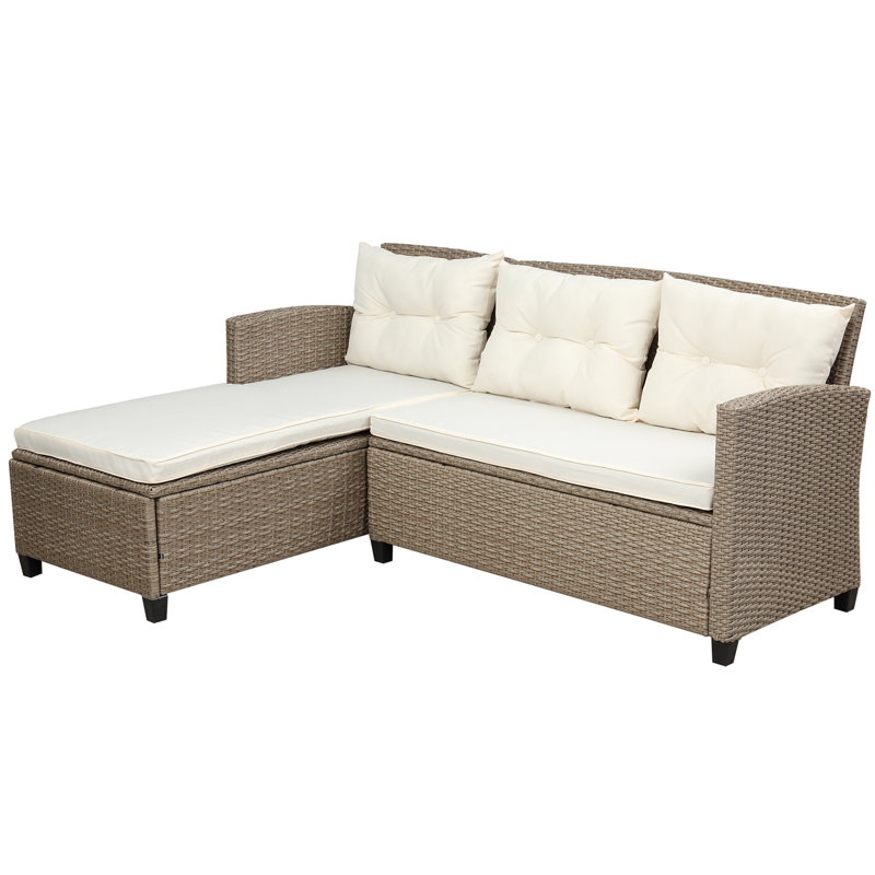 Inbox Zero Namra Outdoor, Patio Furniture Sets, 4 Piece